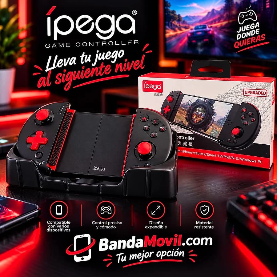 Control de juego iPega para celular
