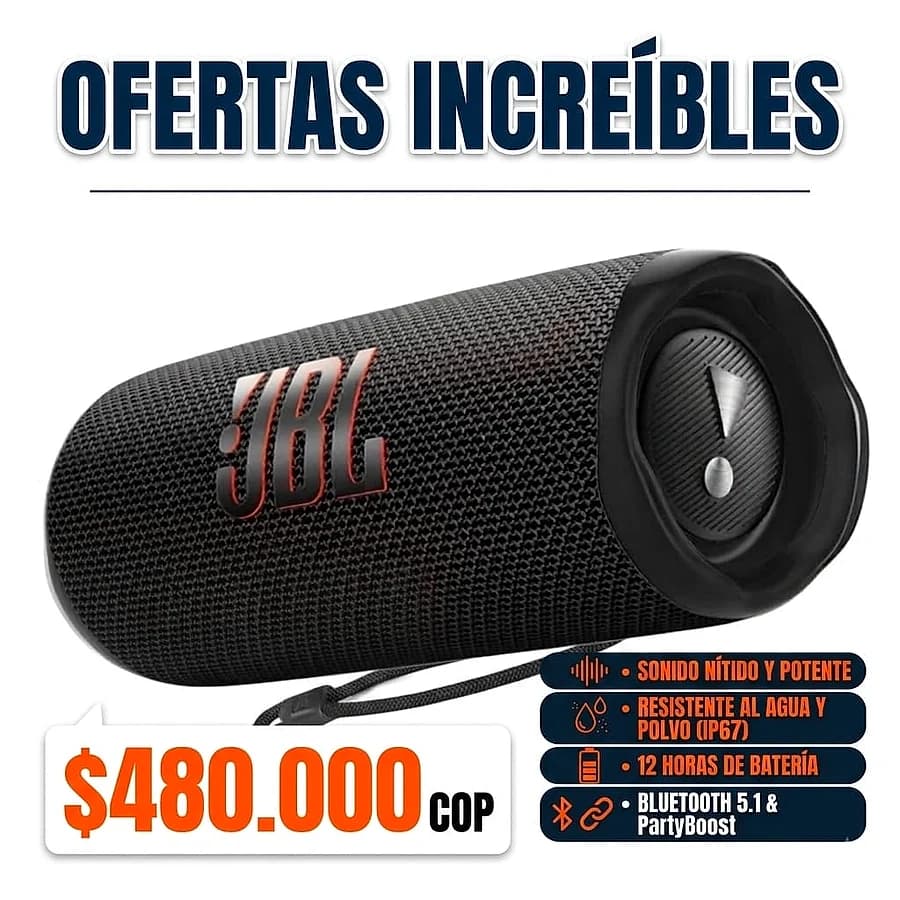 Parlante JBL portátil